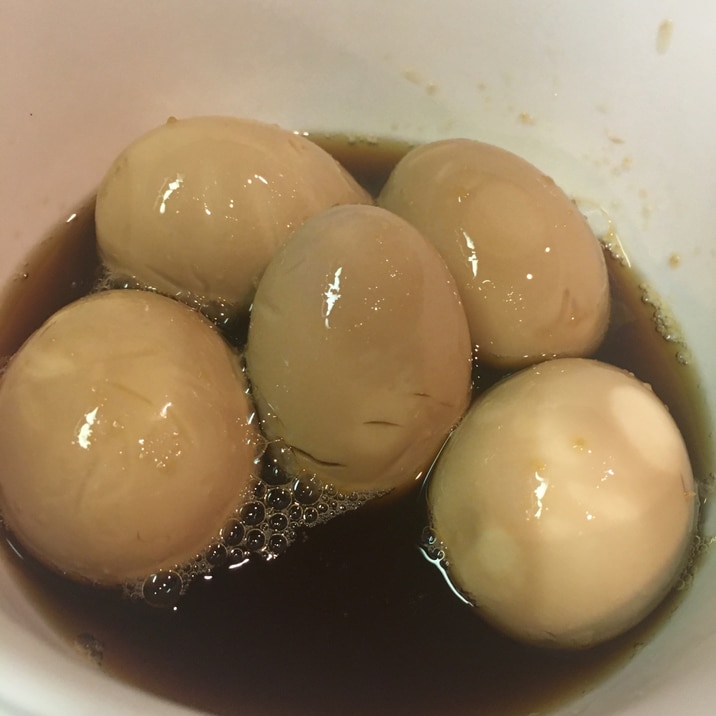 夏のさっぱり味玉（ぽん酢4白だし1）